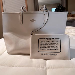 Authentic Coach Reversible Tote Bag